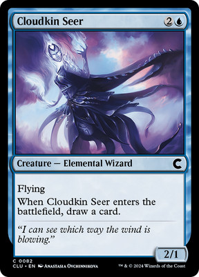 Magic: The Gathering - Cloudkin Seer - Ravnica: Clue Edition
