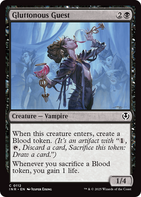 Magic: The Gathering - Gluttonous Guest Foil - Innistrad Remastered