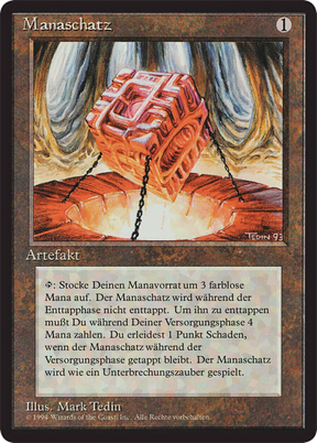 Magic: The Gathering - Manaschatz - Foreign Black Border