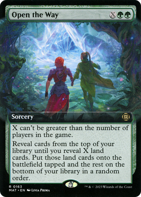 Magic: The Gathering - Open the Way Foil - March of the Machine: The Aftermath
