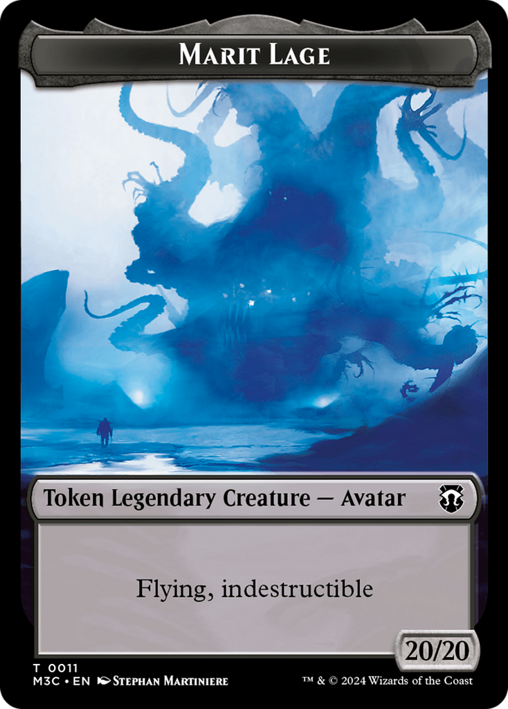 Magic: The Gathering - Marit Lage Token - Modern Horizons 3 Commander Tokens