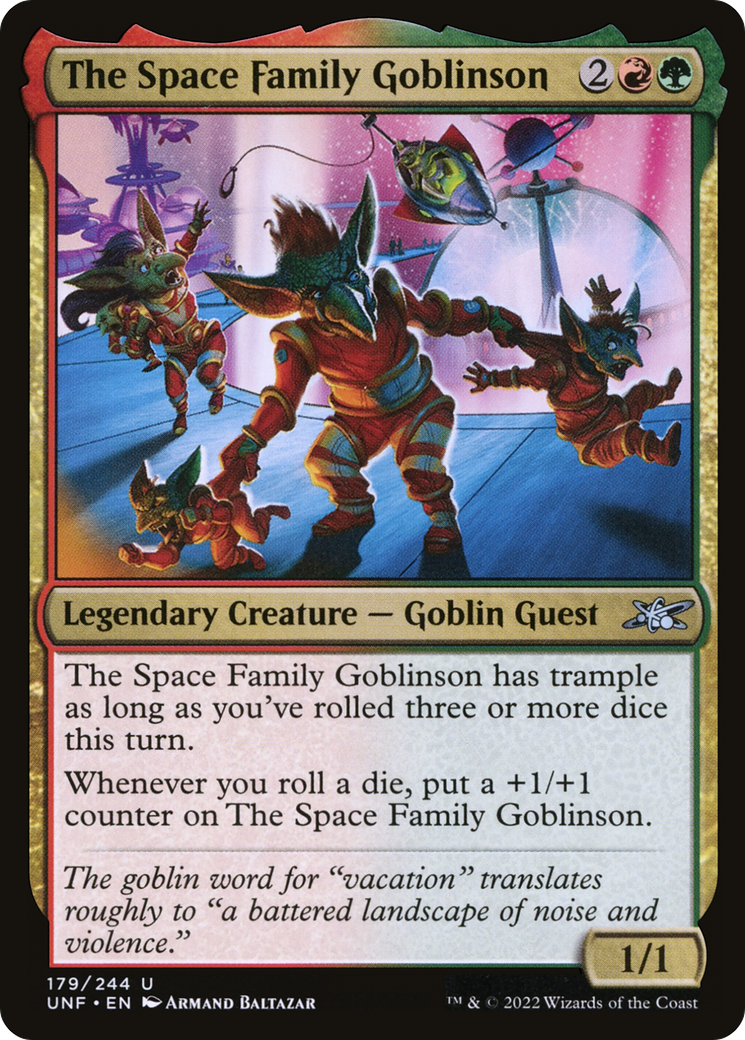 Magic: The Gathering - The Space Family Goblinson - Unfinity
