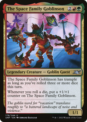 Magic: The Gathering - The Space Family Goblinson - Unfinity