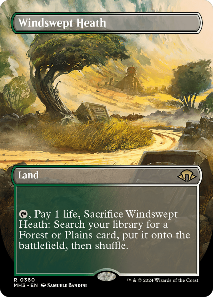 Magic: The Gathering - Windswept Heath Foil - Modern Horizons 3