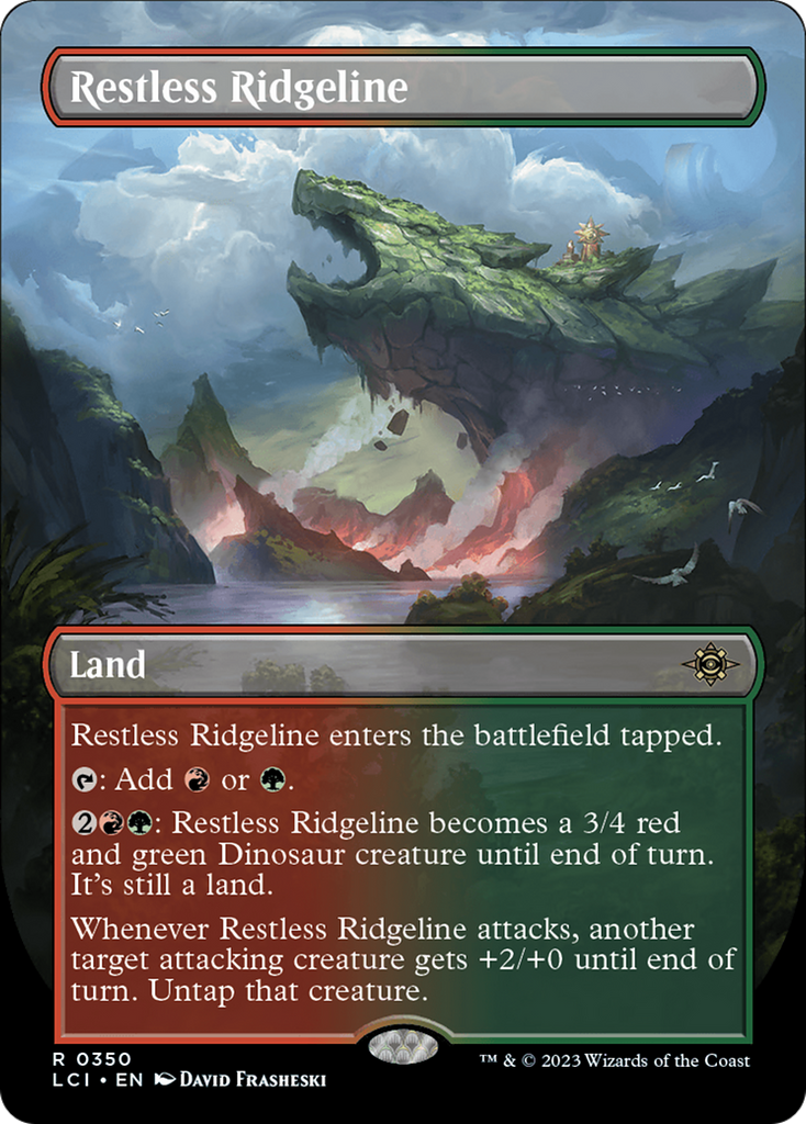 Magic: The Gathering - Restless Ridgeline - The Lost Caverns of Ixalan