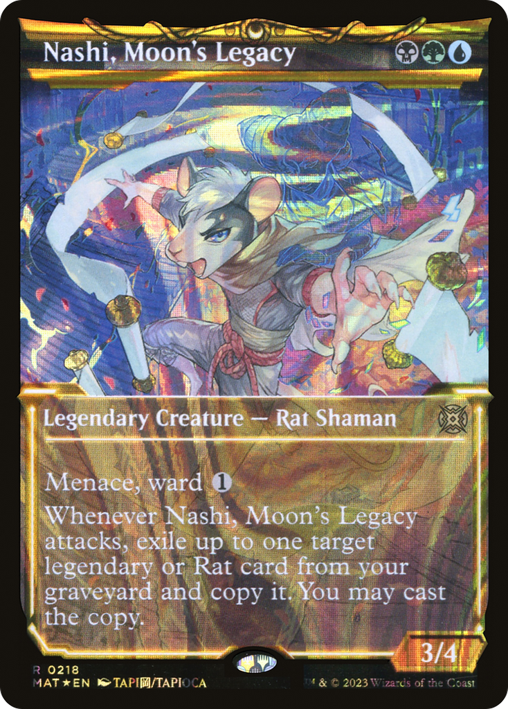 Magic: The Gathering - Nashi, Moon's Legacy Foil - March of the Machine: The Aftermath