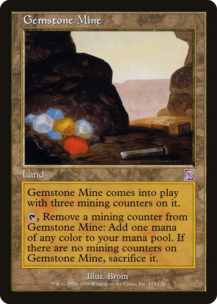 Magic: The Gathering - Gemstone Mine - Time Spiral Timeshifted