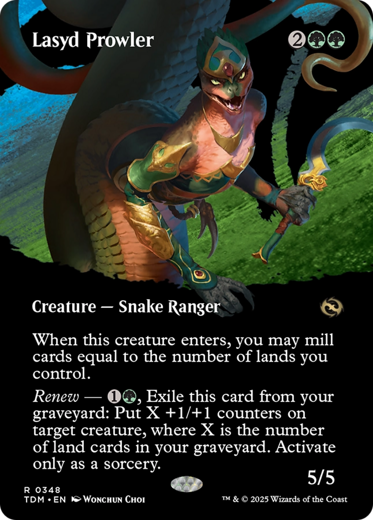 Magic: The Gathering - Lasyd Prowler Foil - Tarkir: Dragonstorm