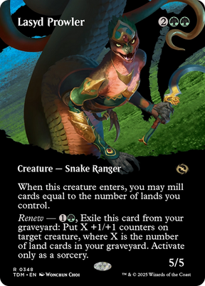 Magic: The Gathering - Lasyd Prowler Foil - Tarkir: Dragonstorm