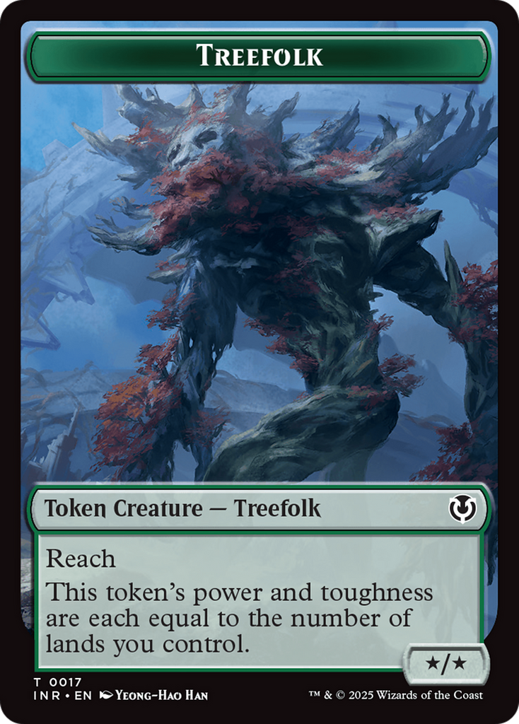 Magic: The Gathering - Treefolk Token - Innistrad Remastered Tokens