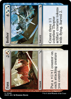 Magic: The Gathering - Fuss // Bother Foil - Murders at Karlov Manor