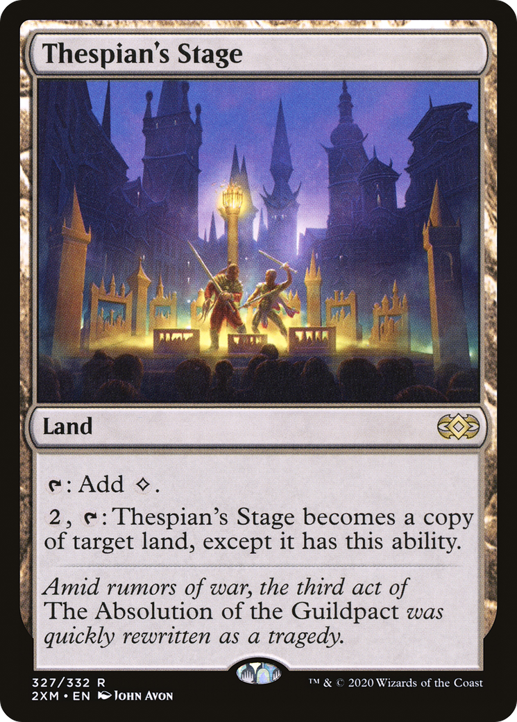 Magic: The Gathering - Thespian's Stage Foil - Double Masters