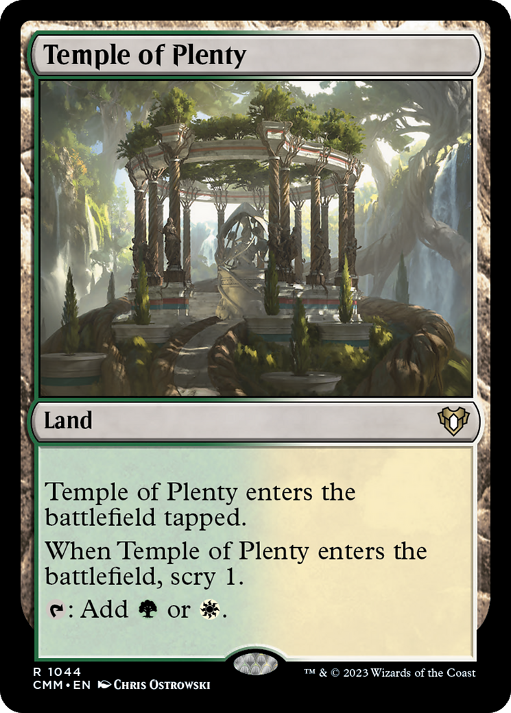 Magic: The Gathering - Temple of Plenty - Commander Masters