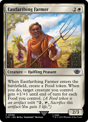 Magic: The Gathering - Eastfarthing Farmer Foil - The Lord of the Rings: Tales of Middle-earth