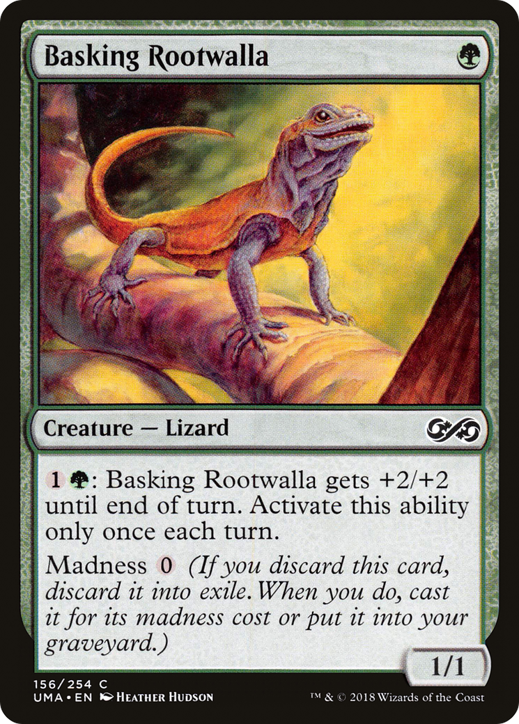 Magic: The Gathering - Basking Rootwalla Foil - Ultimate Masters