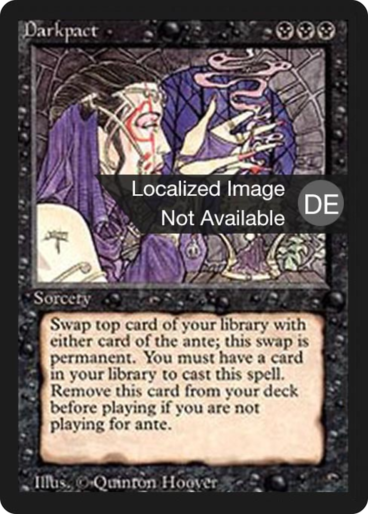 Magic: The Gathering - Vertrag mit der Dunkelheit - Foreign Black Border