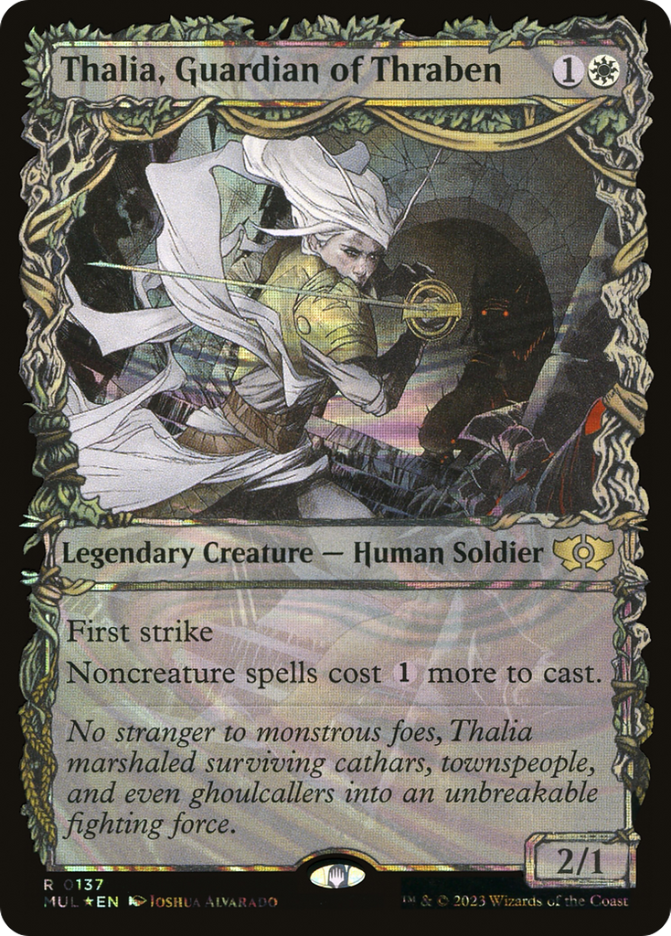 Magic: The Gathering - Thalia, Guardian of Thraben Foil - Multiverse Legends