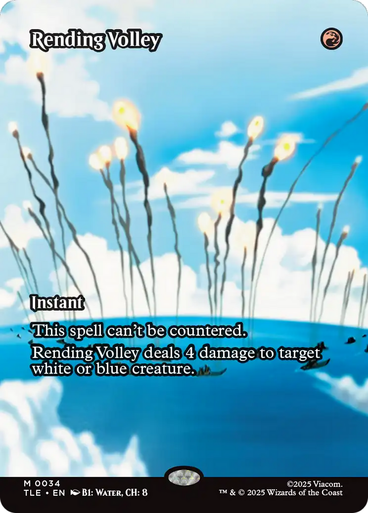 Magic: The Gathering - Rending Volley Foil - Avatar: The Last Airbender Eternal