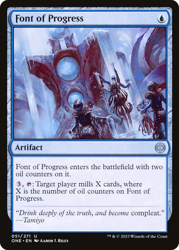 Magic: The Gathering - Font of Progress - Phyrexia: All Will Be One