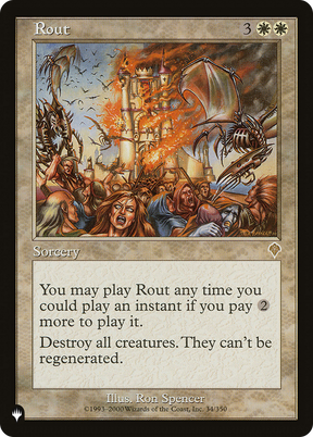 Magic: The Gathering - Rout - The List