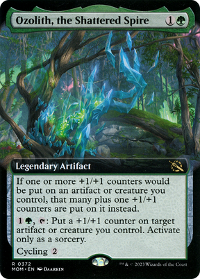 Magic: The Gathering - Ozolith, the Shattered Spire Foil - March of the Machine