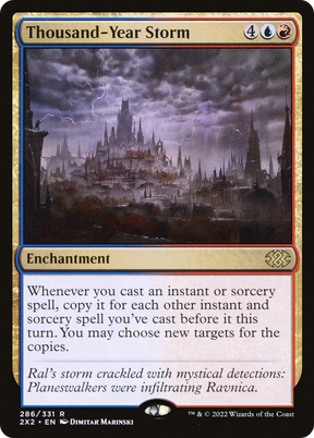 Magic: The Gathering - Thousand-Year Storm Foil - Double Masters 2022