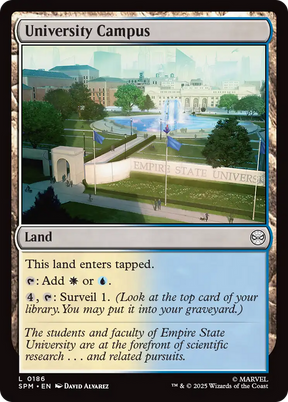 Magic: The Gathering - University Campus Foil - Marvel's Spider-Man