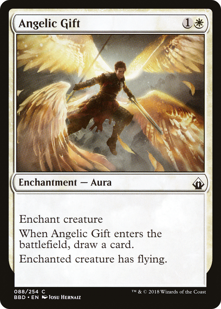 Magic: The Gathering - Angelic Gift Foil - Battlebond