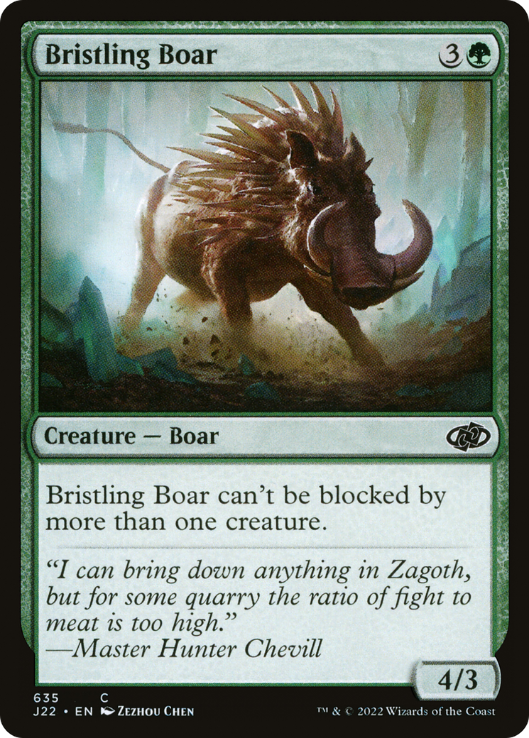 Magic: The Gathering - Bristling Boar - Jumpstart 2022