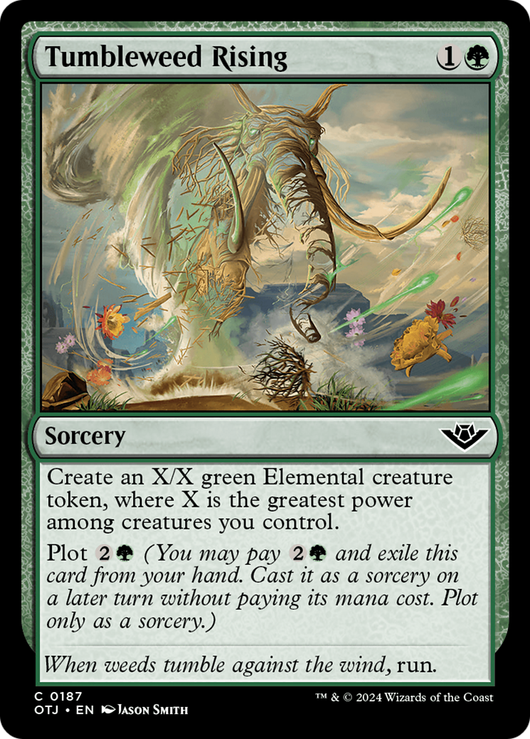 Magic: The Gathering - Tumbleweed Rising Foil - Outlaws of Thunder Junction