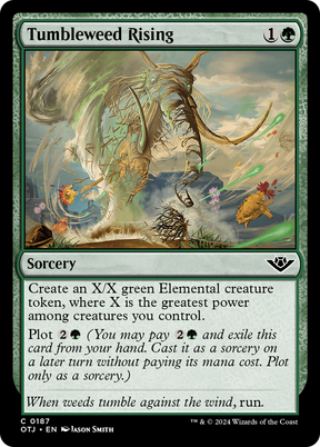 Magic: The Gathering - Tumbleweed Rising Foil - Outlaws of Thunder Junction