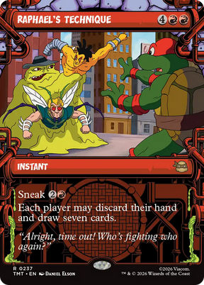 Magic: The Gathering - Raphael's Technique - Teenage Mutant Ninja Turtles