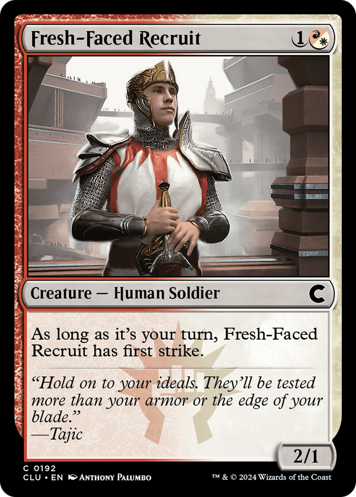 Magic: The Gathering - Fresh-Faced Recruit - Ravnica: Clue Edition