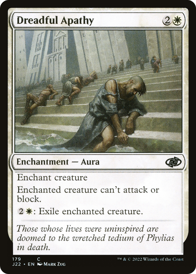 Magic: The Gathering - Dreadful Apathy - Jumpstart 2022