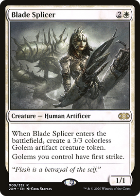 Magic: The Gathering - Blade Splicer Foil - Double Masters