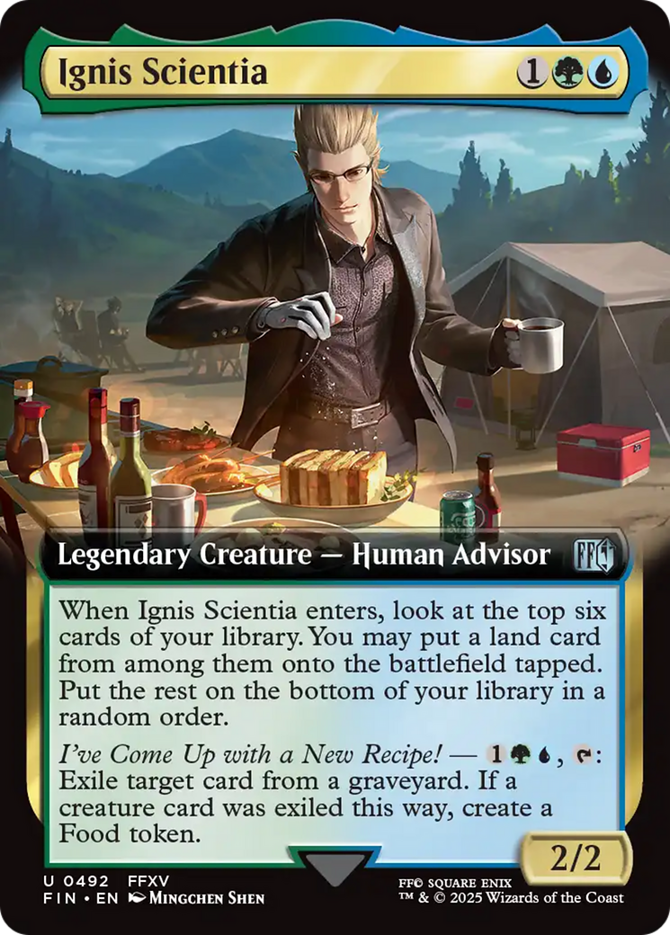 Magic: The Gathering - Ignis Scientia Foil - Final Fantasy
