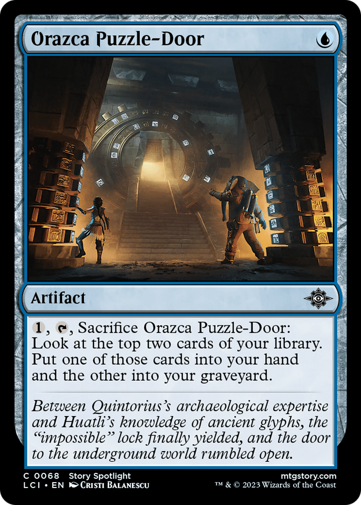 Magic: The Gathering - Orazca Puzzle-Door Foil - The Lost Caverns of Ixalan