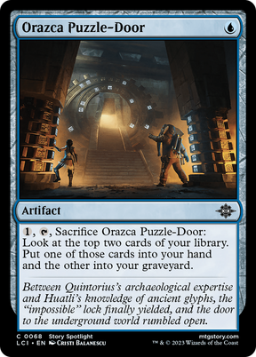 Magic: The Gathering - Orazca Puzzle-Door Foil - The Lost Caverns of Ixalan