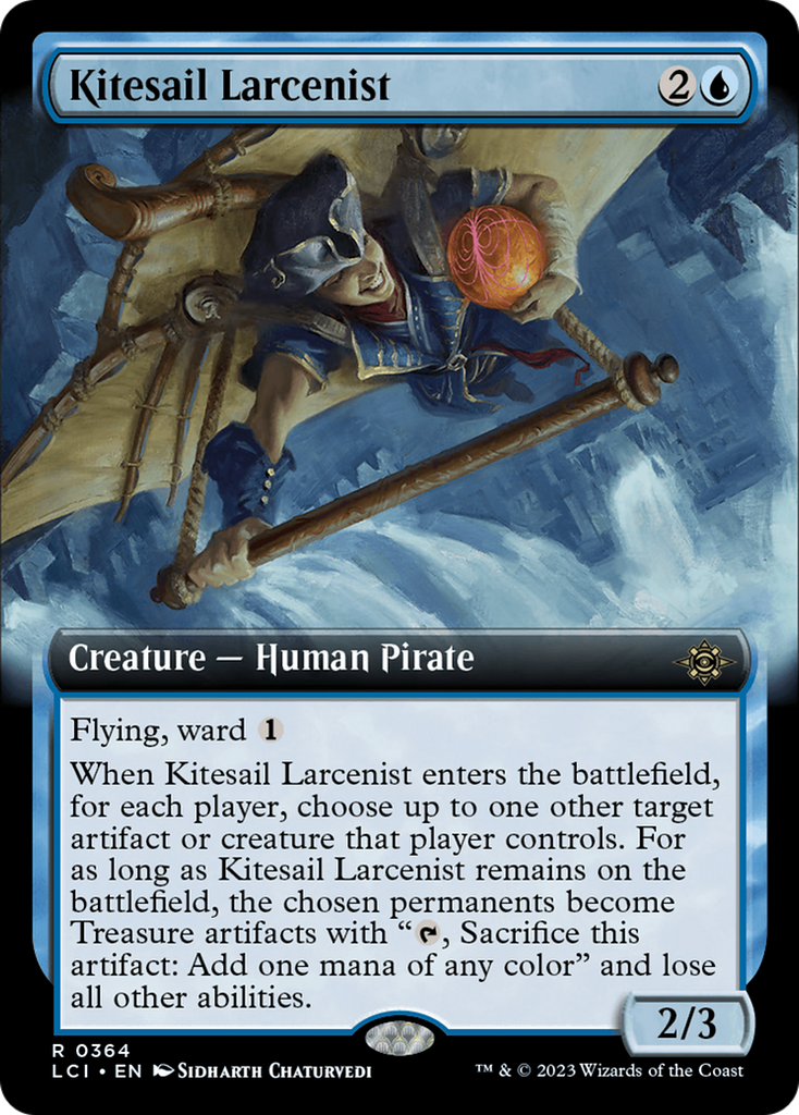 Magic: The Gathering - Kitesail Larcenist Foil - The Lost Caverns of Ixalan