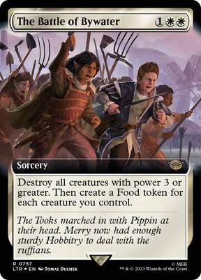 Magic: The Gathering - The Battle of Bywater Foil - The Lord of the Rings: Tales of Middle-earth
