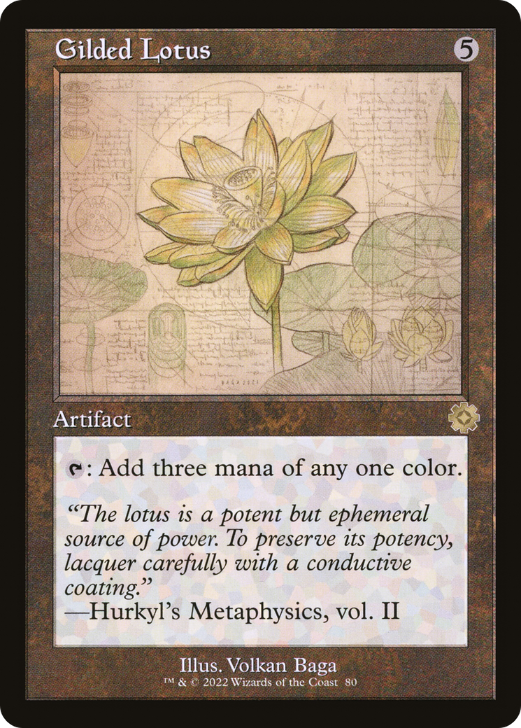 Magic: The Gathering - Gilded Lotus - The Brothers' War Retro Artifacts