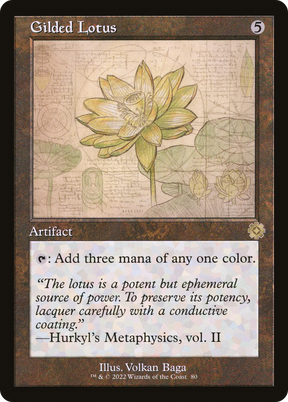 Magic: The Gathering - Gilded Lotus - The Brothers' War Retro Artifacts