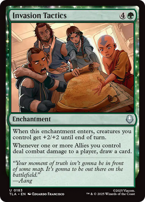 Magic: The Gathering - Invasion Tactics Foil - Avatar: The Last Airbender