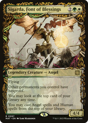 Magic: The Gathering - Sigarda, Font of Blessings Foil - March of the Machine: The Aftermath