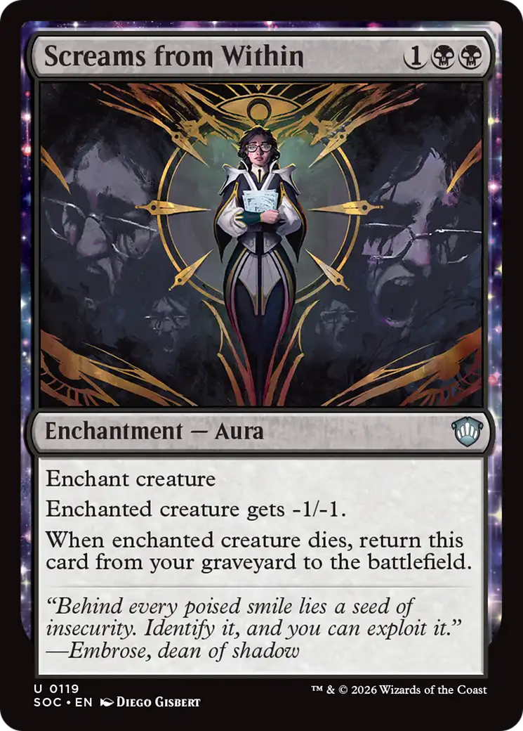 Magic: The Gathering - Screams from Within - Secrets of Strixhaven Commander