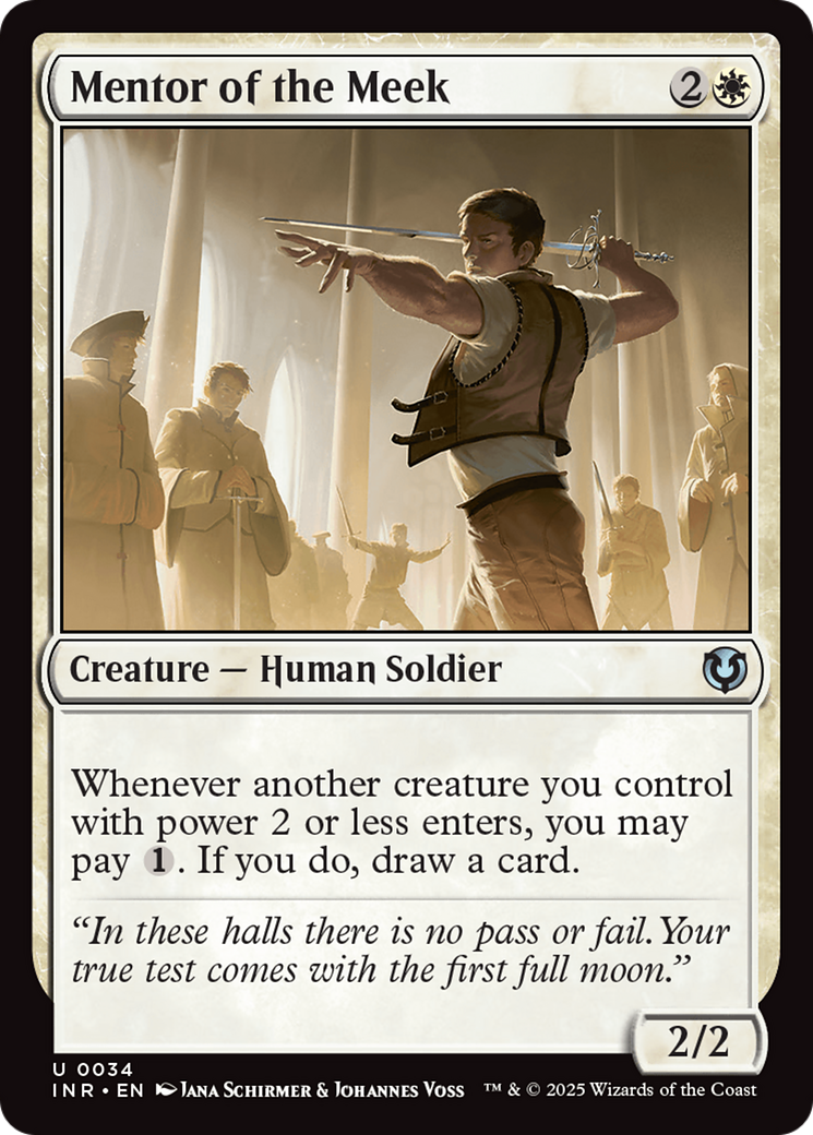 Magic: The Gathering - Mentor of the Meek Foil - Innistrad Remastered