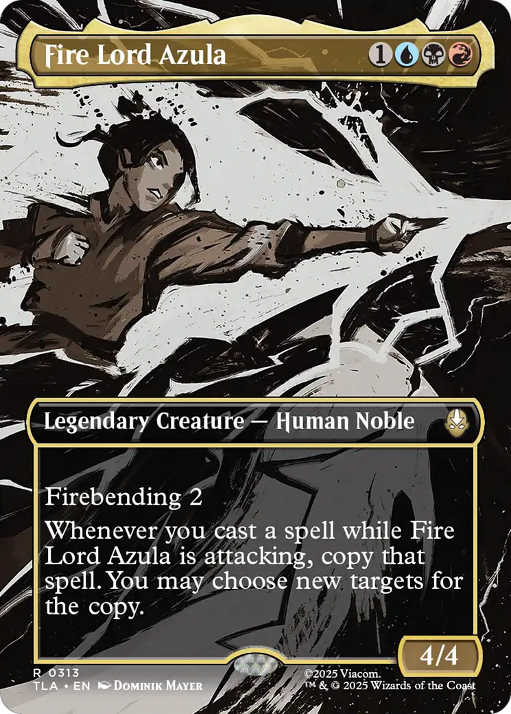 Magic: The Gathering - Fire Lord Azula Foil - Avatar: The Last Airbender