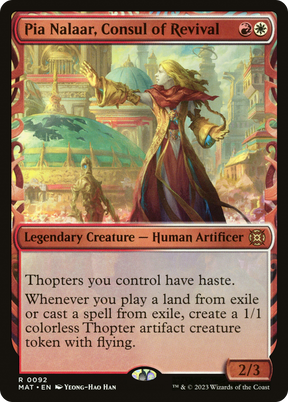 Magic: The Gathering - Pia Nalaar, Consul of Revival - March of the Machine: The Aftermath