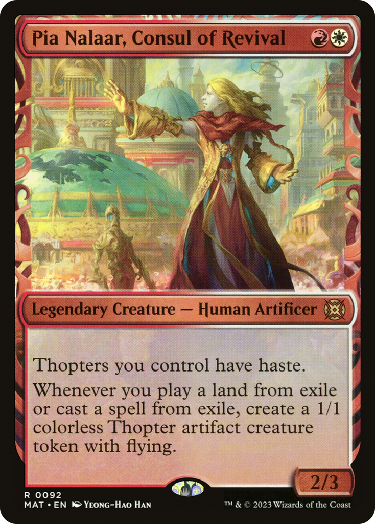 Magic: The Gathering - Pia Nalaar, Consul of Revival - March of the Machine: The Aftermath