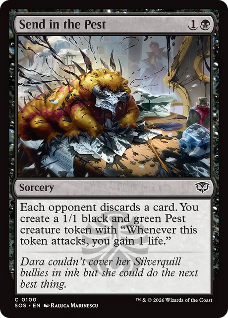 Magic: The Gathering - Send in the Pest - Secrets of Strixhaven